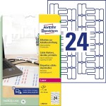 Etykiety do oznaczania kabli Avery Zweckform 60 x 40 mm, 480 etykiet /L7950-20/