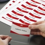 Identyfikatory z mikroperforacją Avery Zweckform; A4, 20 ark./op., 60 x 90 mm, białe, 160szt. /L4728-20/