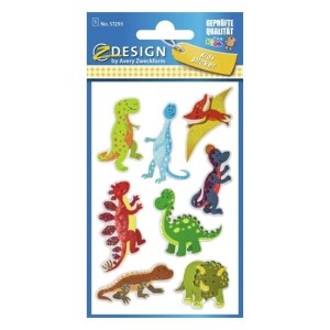 Naklejki Z-DESIGN brokatowe-dinozaury AVERY ZWECKFORM 8szt. /57293/
