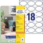 Owalne etykiety Avery Zweckform usuwalne 63,5 x 42,3 mm, 450 etykiet /L6024REV-25/