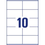 Etykiety uniwersalne Economy Europe100 by Avery Zweckform 105 x 57 mm, 1000 etykiet /ELA022/
