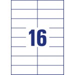 Etykiety uniwersalne Economy Europe100 by Avery Zweckform 105 x 37 mm, 1600 etykiet  /ELA019/