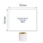 Etykiety uniwersalne w rolce do drukarek termicznych DymoTM ; 160 etyk./rolka; 1 rolka/op.; 54 x 70 mm, trwałe, białe, Avery Zweckform /ASS0722440/